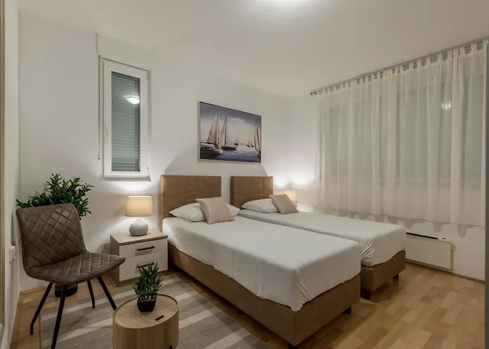 Split-villas Dalmatica For 12 别墅 斯普利特